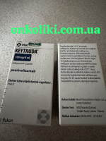 Кітруда / Keytruda (пембролізумаб) конц. д/інф. 100 мг у фл., MSD, Ірландія - фото 