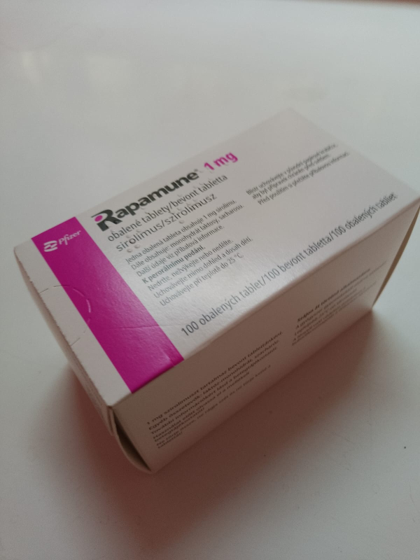 Рапамун / Rapamune (сіролімус) табл. 1 мг №100, Pfizer, Бельгія - фото