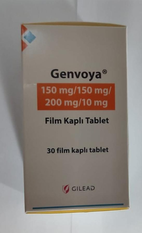 Генвоя / Genvoya табл. 150/200 мг №30, Gilead Sciences - фото