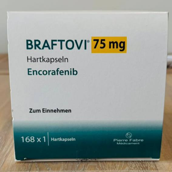 Брафтові / Braftovi (енкорафеніб) капс. 75 мг №168 (Франція) - фото