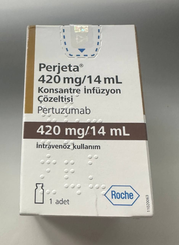 Перьєта / Perjeta (пертузумаб) конц. д/інф. 420 мг у фл., Roche, Німеччина - фото