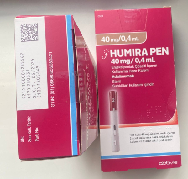 Хуміра / Humira (адалімумаб) р-н д/п/ш 40 мг/0,8 мл; шприц №2, AbbVie, Німеччина - фото