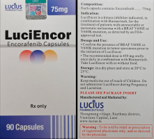 Брафтові / Braftovi (енкорафеніб) капс. 75 мг 90 caps. Генерік, Бвнгладешь - фото 
