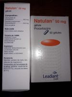 Натулан / Natulan (прокарбазин) табл. 50 мг №50, Франція - фото 