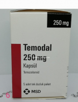 Темодал / Temodal (темозоломід) капс. 250 мг №5, MSD, Фінляндія - фото 