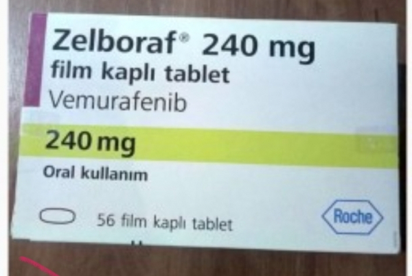 Зелбораф / Zelboraf (вемурафеніб) табл. 240 мг №56, Roche, Італія - фото