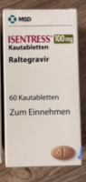 Ісентресс / Isentress (ралтегравір) табл. 400 мг №60 - фото 