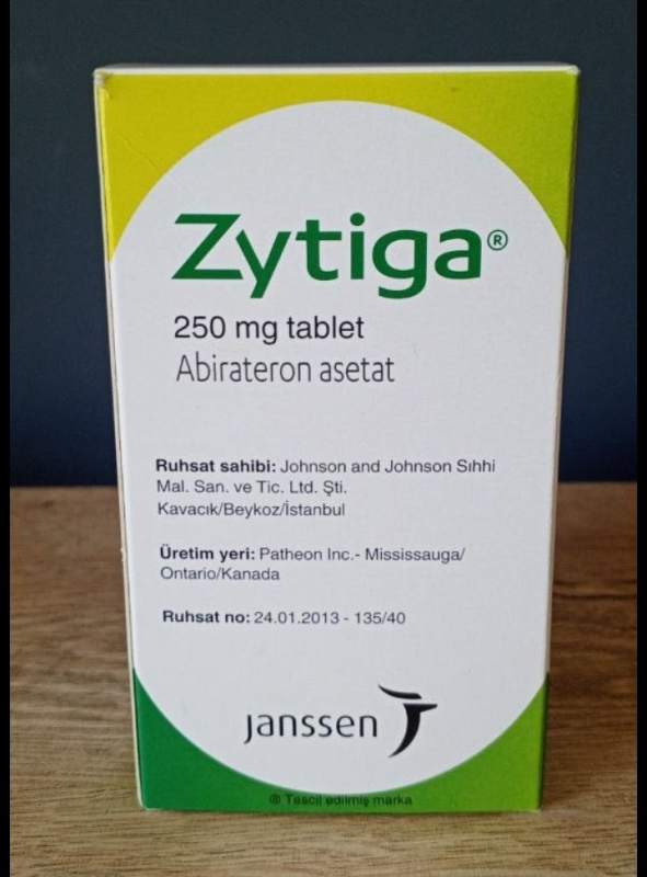 Зітіга / Zytiga (абіратерон) табл. 250 мг №60, Janssen - фото