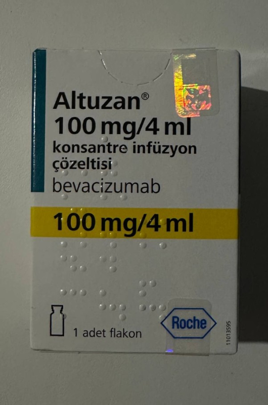 Авастин / Avastin (бевацизумаб) р-н д/інф. 400 мг у фл., Roche, Німеччина (Altuzan) - фото