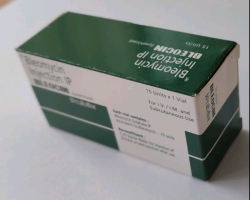 Блеоміцин / Bleomycin ліофілізат д/пригот. р-ну д/інф. 15 мг у фл., Kayaku, Японія - фото 