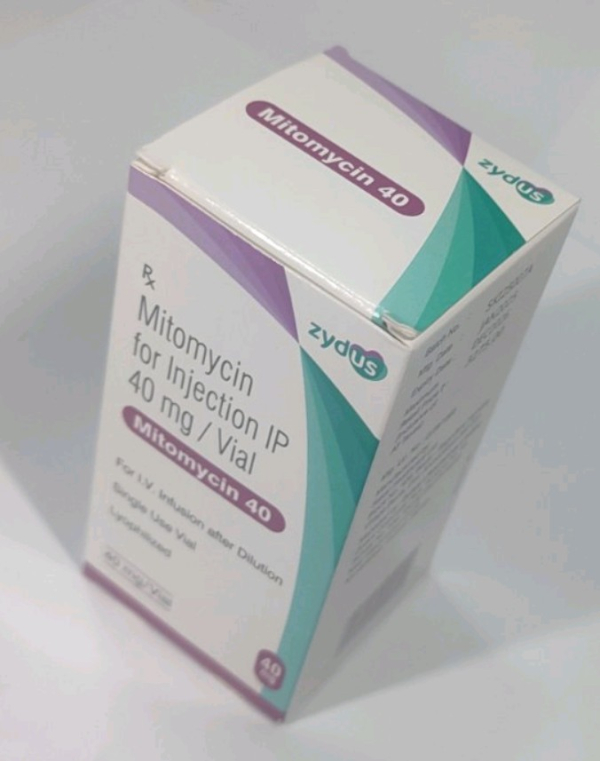 Мітоміцин / Mitomycin ліофілізат д/пригот. р-ну д/в/в 40 мг у фл., Індія - фото