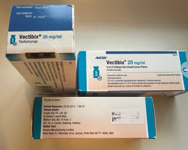 Вектібікс / Vectibix (панітумумаб) р-н д/інф. 20 мг/мл; фл. 20 мл (400 мг у фл.) - фото