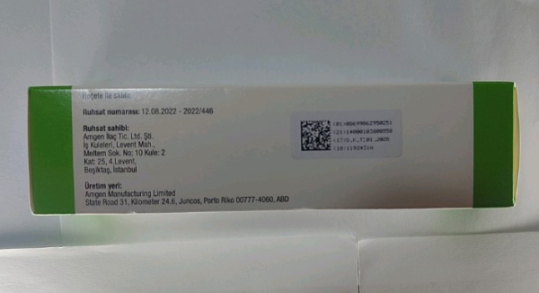 Проліа / Prolia (деносумаб) р-н д/п/ш 60 мг/мл; шприц 1 мл №1,Amgen, USA - фото