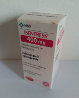 Isentress (raltegravir) 400 mg, 60 film-coated tablets - photo 