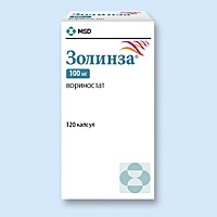 Золінза / Zolinza (воріностат) капс. 100 мг №120, Нідерланди - фото